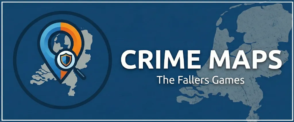 Crime Maps Application Banner showing map interface