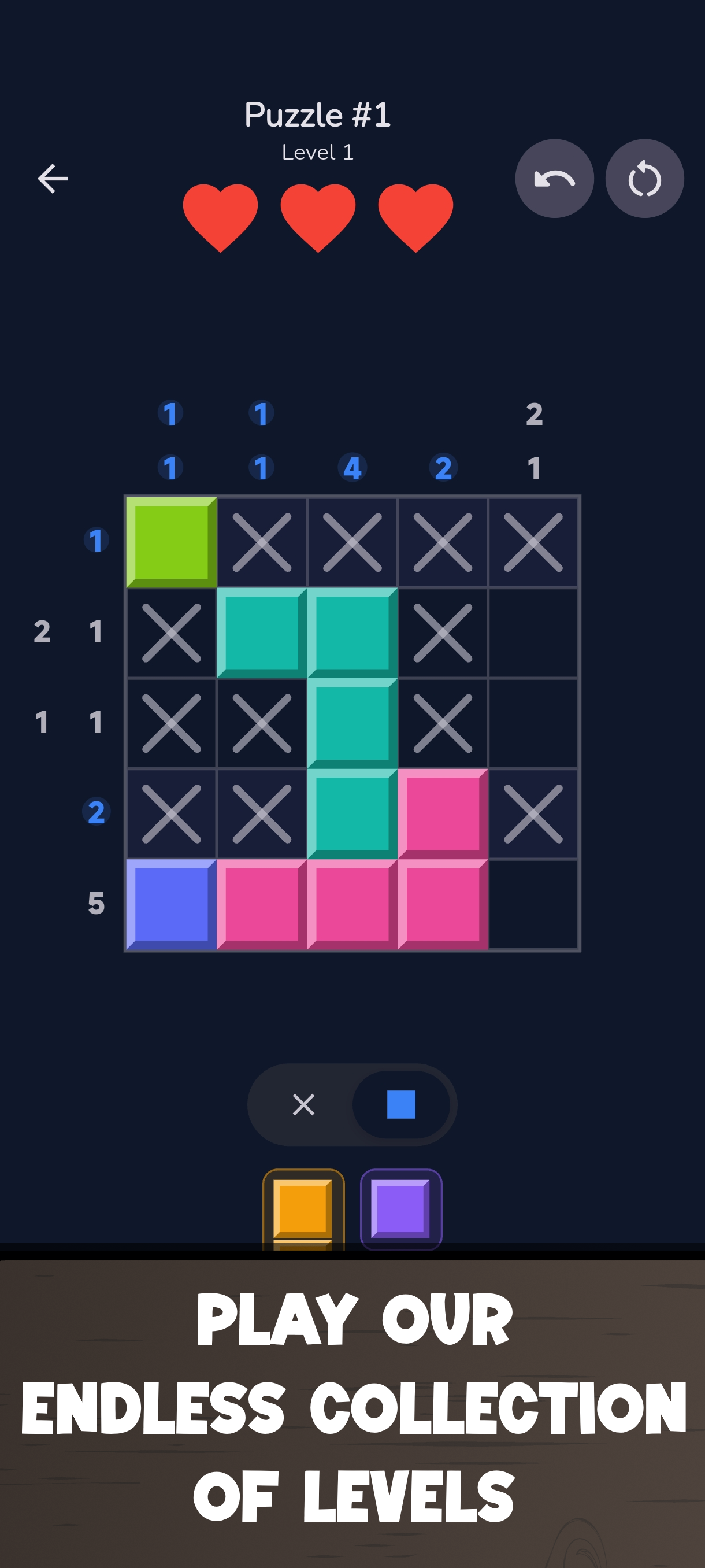 PolyNono Puzzle Board